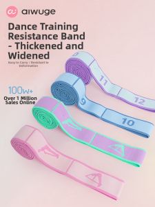 aiwuge | Digital Segmented Yoga Resistance Band for Childrens Dance Training Foot Pressure