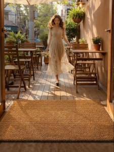 Dajiang (大江) | Customizable Entrance Mat for Cafes Florists Shops Wear-Resistant High-End Doormat