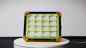 【COD】20000W Solar Camping Lights Rechargeable Flashlight LED Flood Light Outdoor Waterproof IP66 Adjustable