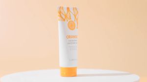 Gmeelan Blood Orange Whitening Facial Exfoliation (50g)/ Whitening Lazy Cream (30g)