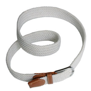 Belt for Men and Women Canvas Belt Teenagers Pin Buckle Elastic Woven Stretch Pant Belt Long Weight-Catcher plus Size Elastic Telescopic