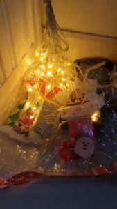 ไฟตกแต่ง LED ไฟม่าน LED ม่านไฟดาว หิมะ คริสต์มาส ขนาด 2.5เมตร แสงวอร์ม รวมสี กันน้ำ ปรับได้8ระดับตาม เทศกาลต่างๆ ติดตั้งสะดวกสบาย ใช้งานง่าย แค่เสียบปลั๊กไฟ