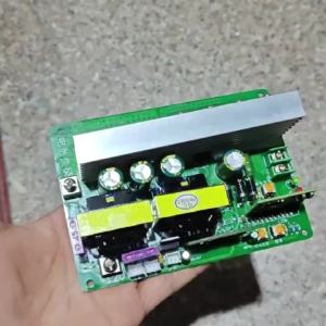 Aideepen | High-Power 500W DC 12-14.5V to AC 220V Inverter Module with Switch and Fan Interface DC-AC Step-Up Module