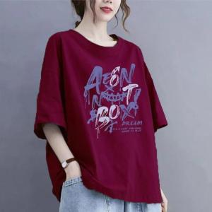 Moxueer | Áo Thun Tay Ngắn Nữ Cotton