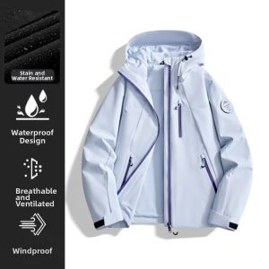 XUEFENGLANGYIN | 3-in-1 Lightweight Waterproof Windproof Jacket