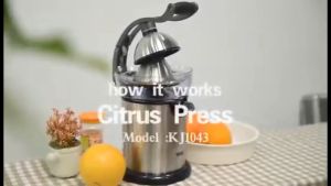 Máy vắt cam cao cấp DSP KJ1043 Công suất 130W Dung tích 1000ml - Hàng Nhập Khẩu