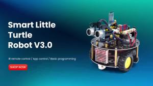 Keyestudio | KEYESTUDIO Multifunction Smart Turtle Robot Car V3.0 For Arduino Robot DIY STEM Electronics Programming Learning Kit