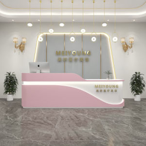 Beauty Salon Cashier Clothing Store Dental Bar Art Dance Training Class Company Reception Desk Reception Desk