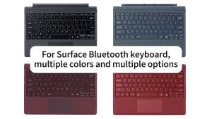 Backlit Bluetooth Wireless Keyboard Portable Tablet Magnetic Touchpad Trackpad With Pen Slot For Microsoft Surface Pro 8 9 10 11
