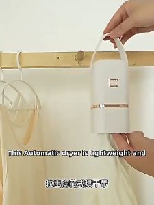 อบผ้าแห้งพกพา เครื่องอบผ้า mini clothes dryer อบผ้า การอบแห้งด้วยลมร้อน 360° ที่อบผ้าแบบพกพา