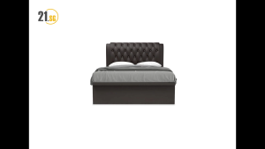 [SG Seller]Twentyone Damdin Fabric and Leather Storage Bed Frame14" Exterior Hight In 10 Colors