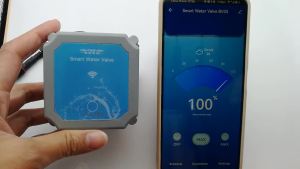 Bộ Điều Khiển Tự Động Van Nước Thông Minh Tuya Wifi Vòi Tưới Vườn Điều Khiển Bằng Giọng Nói Tỷ Lệ Mở Từ 0% Đến 100% Cho An Ninh Gia Đình