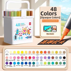 deli | Art Grade Non-bleed Blendable Soft Tip Markers 24 Colors