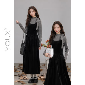 YOUXIANG | Đầm Đậu Tiệc Phong Cách Pháp Cổ Điển