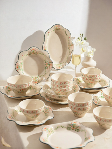 MODERN SWEETHOME | Elegant Household Underglaze Colored Dinnerware