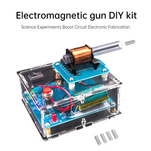 DC3V High-Voltage Electromagnetic Cannon DIY Kit Electronic Soldering Practice Components Suitable for Soldering Instruction Etc