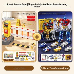 BEI JESS | Educational Magnetic Assembly Robot Toys for 3-6 Year Olds