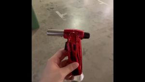 UnihomSG [ReadyStock] Jet-Flame Windproof Torch Gas Lighter Refillable