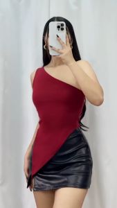 JD | Yuri One Side Sleeveless Top | Trendy | Best Seller | Womens Clothing | XS to Medium