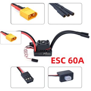 SURPASS HOBBY | SURPASS HOBBY Chống Nước ESC Bộ Điều Khiển Tốc Độ T Cắm 2-3S Cho Động Cơ Không Chổi Than 60A 45A 35A 1/10 1/12 1/14 1/16 RC Phụ Kiện Xe Hơi