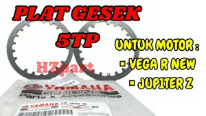 PLAT GESEK KOPLING 5TP-E6324-00 ORIGINAL ASLI YAMAHA MOTOR VEGA R-NEW JUPITER Z ORIGINAL YAMAHA YPG.
