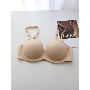 BEIAOLORA | Plus Size Seamless Half-Cup Bralette Cloud Cotton Strapless