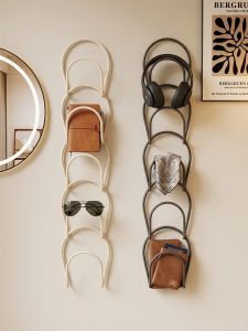 MEIKAIBIN | Wall-mounted Hat Organizer Hook Shelf