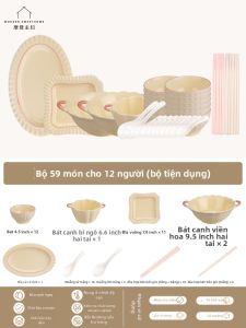 MODERN SWEETHOME | Bộ Dụng Cụ Ăn Uống Sành Điệu Dưới Men