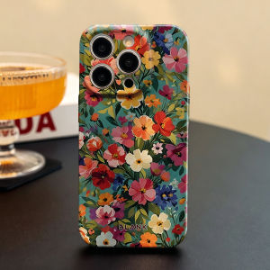 BILIBILI | Watercolor Wildflower Garden For iPhone 17 16 15 14 13 12 Pro Max Slim Shockproof Cover for iPhone Air Case Blank