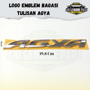 Logo Emblem Bagasi Tulisan Agya Original