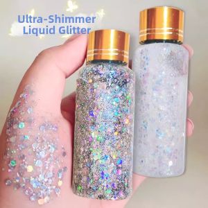 QIFUXING | Glitter Eyeshadow Stage Makeup