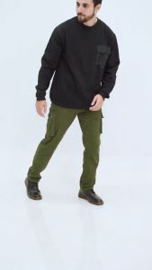 Otsky Crewneck Pocket Black