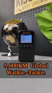 OKARADIO R02 Free Global Walkie Talkies Long Range 6000KM POC Radio Unlimited Range POC Two-Way Radios Rechargeable 4000mAh Battery Type-C Charging