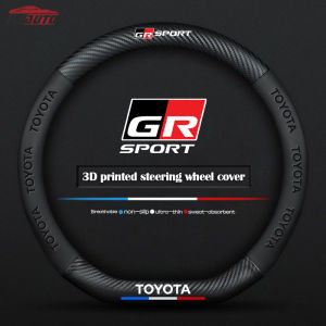 Hyundai Luxury Leather Carbon Fiber Steering Wheel Cover Comfortable and Non-slip Car Interior Accessories for Hb20 Tucson I30 Avante Palisade Creta Accent Santa Fe I10 Kona