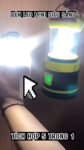 Đèn Pin Móc Khóa Mini Đa Năng Siêu Sáng – Sạc Nhanh Type-C Nam Châm Hít Chống Nước Khui Nắp Chai