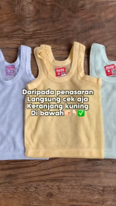 {\n \"article\": \" Kaos Dalam Singlet Anak Bayi Isi 12 Pcs Motif Warna Biru Hijau Kuning