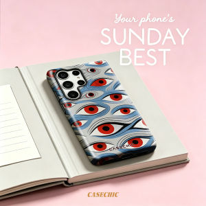 Potdemiel | Red Dragon For Samsung Galaxy S26 S25 S24 A56 A36 Dual Layer Luxury Fashion Full Lens Protective phone Cover CaseChic