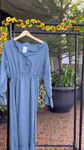 Desain Ruffle Elegan: Mengenal Irene Crinckle Dress & Gamis Busui Ruffle