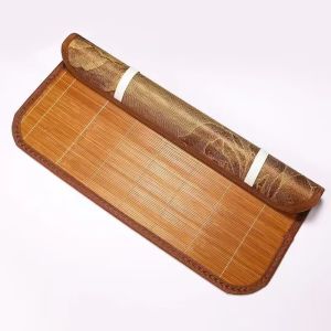 Cool Bamboo Rattan Pillowcases Pair Adult Single Person Pillow Covers Breathable Skin-Friendly Ice Silk Fabric Bedding Accessories