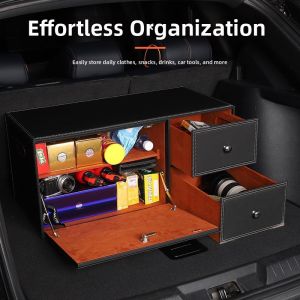 SHANNAIER | Password Lock Car Trunk Storage Box