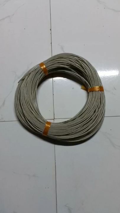 DÂY CÁP THÉP BỌC NHỰA, CÁP LỤA BỌC NHỰA, CÁP MẠ KẼM BỌC NHỰA PVC PHI 3mm, 4mm, 5mm, 6mm, 8mm, 10mm, 12mm - Phi 20mm