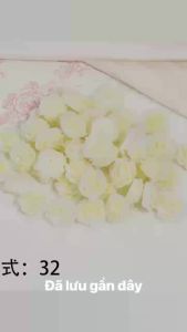 DIY Hoa hồng nhiều màu sắc(11mm) làm từ acrylic tự làm bằng hạt cườm phụ kiện trang sức bán sỉ