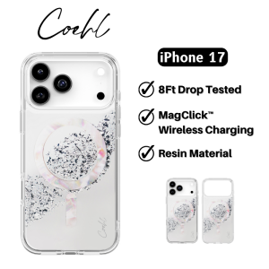 UNIQ Coehl Crystelle iPhone 17 Pro Max Case / iPhone 17 Pro Case MagClick Charging Phone Case