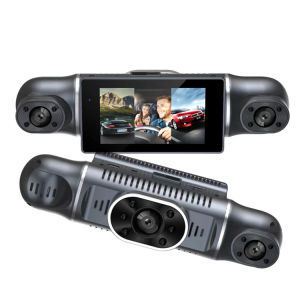 EKLEVA 3 Inch 4 Channel Dash Cam 1080P Camera 4 Way Video Recorder FHD Night Vision for DVR Car Taxi Left Right Front Rear Super Night Vision Wide Angles