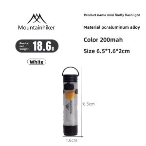 Mountainhiker | Mountainhiker Pocket Mini Flashlight 5050 Outdoor Key Clip Cap Ambient Led Long Endurance Disaster Relief Emergency Small Light