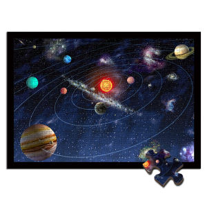 Puzzle Solar System 300/500/1000 Peace of Mind Educational Planet Adults Stress Relief Childrens Educational Gift Love Artistry