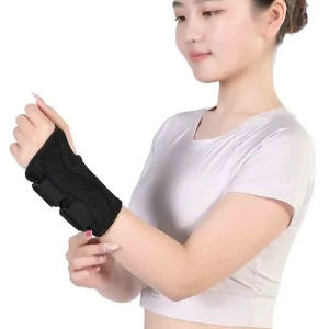 Yoomee 1 PC Wrist Support Carpal Tunnel Wrist Protector Brace Wristbands Splint Adjustable Orthopedic Wristband Tendonitis Arthritis Sprains