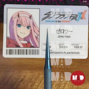 Darling in the Franxx 002 Fanmade ID PVC Hi Gloss Photocard