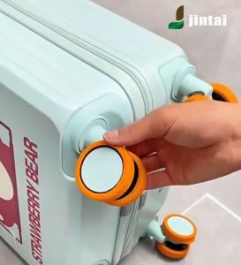 แพ็ค 8 ชิ้น ยางซิลิโคนหุ้มล้อกระเป๋าเดินทาง ส่งด่วนจากไทย