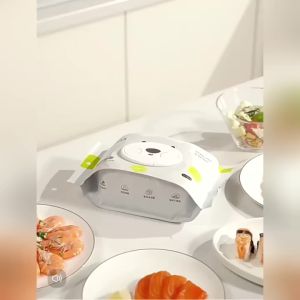 Màng Bọc Bảo Quản Thực Phẩm 100 Cái Chất Liệu PE Dày Dặn Túi Bọc Đồ Ăn Thiết Kế Dạng Rút Nắp Đậy Kín Tiện Lợi Dễ Dùng TIDO TIDO